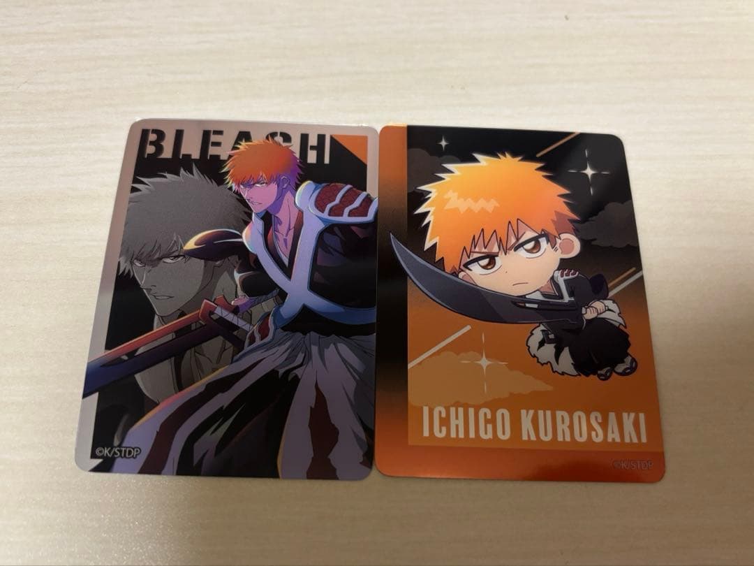 BLEACH 黒崎一護 ピクチャーム トレーディングクリアカード - メルカリ