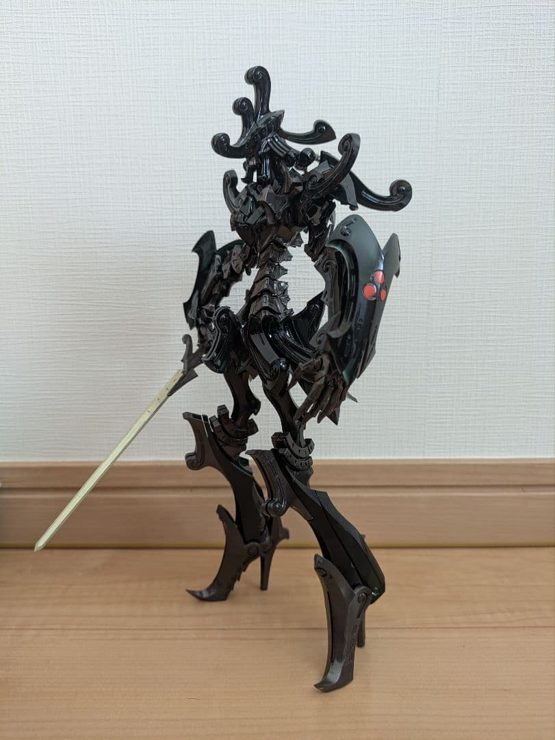ボークス　VSMS 1/100 ダッカス・ザ・ブラックナイト　組立済み VSMS 1/100「ダッカス・ザ・ブラックナイト」組み立てのワンポイント