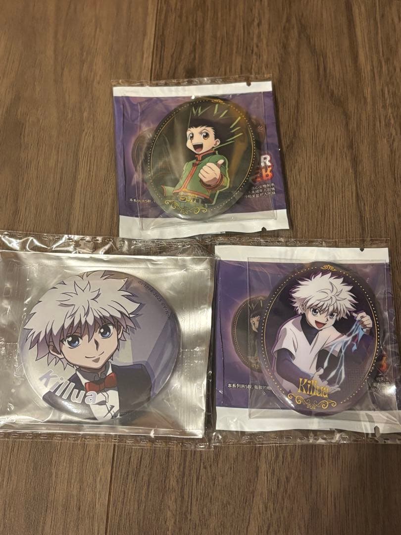 楕円缶バッジ 中国限定 ハンターハンター HUNTER × HUNTER - メルカリ