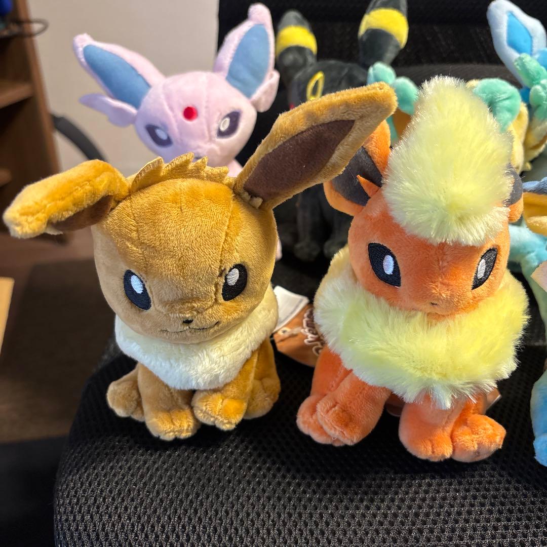 新品・タグ付】ポケモンフィット ブイズ 9体 コンプリートセット