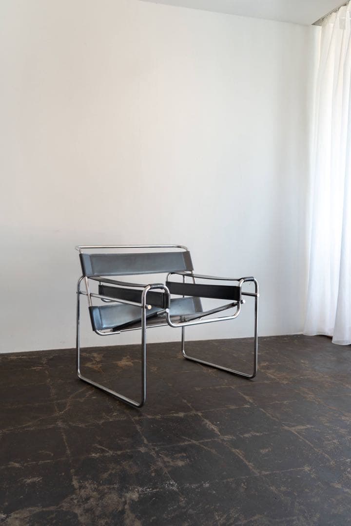 マルセル・ブロイヤー　ワシリーチェア　スチール　椅子 マルセル・ブロイヤー/WassilyChairワシリーチェア【スティールライン