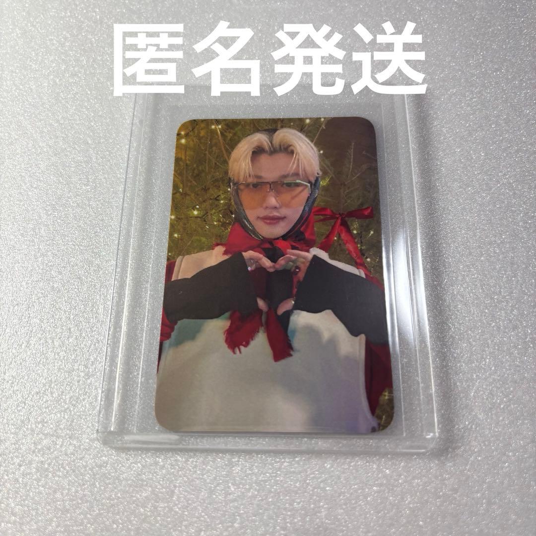 フィリックス Christmas Evel SUBK VC ヨントン トレカ Stray Kids FELIX Christmas Evel subk Benefit Official Photocard
