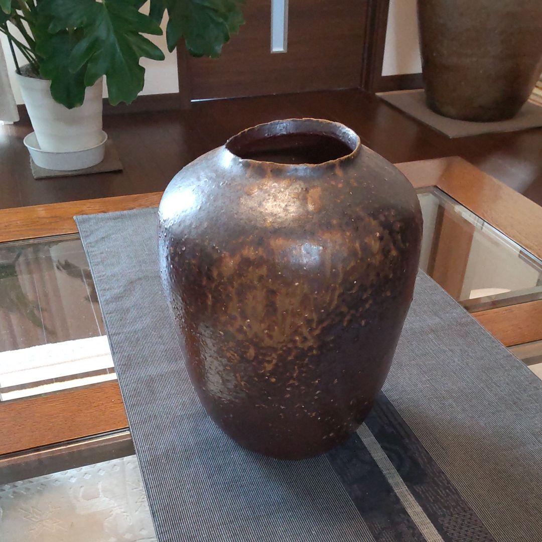黒備前　花器　50　備前焼 黒備前 花器セット 小サイズ 備前焼 黒 陶器 花器 花いけ 花生け 花瓶