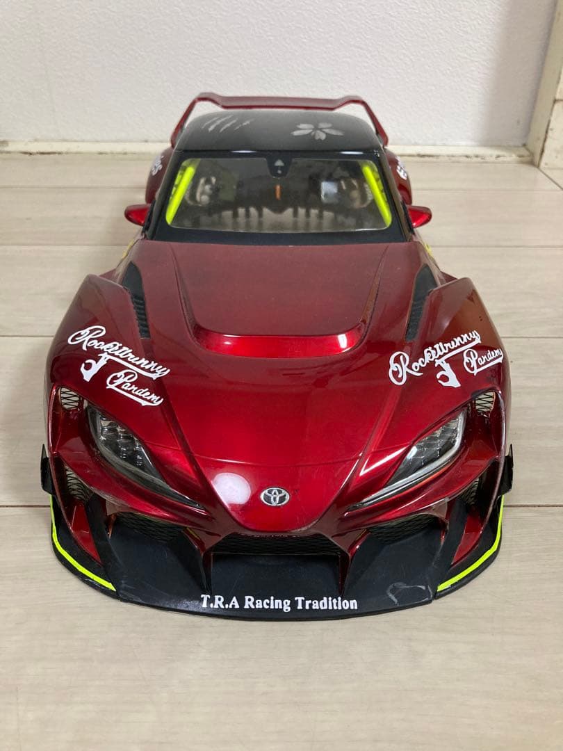 ラジコン　ボディ　スープラ　10/1 タミヤ 電動RCカーシリーズ 1/10RC トヨタ スープラ (TT-01D) ドリフト