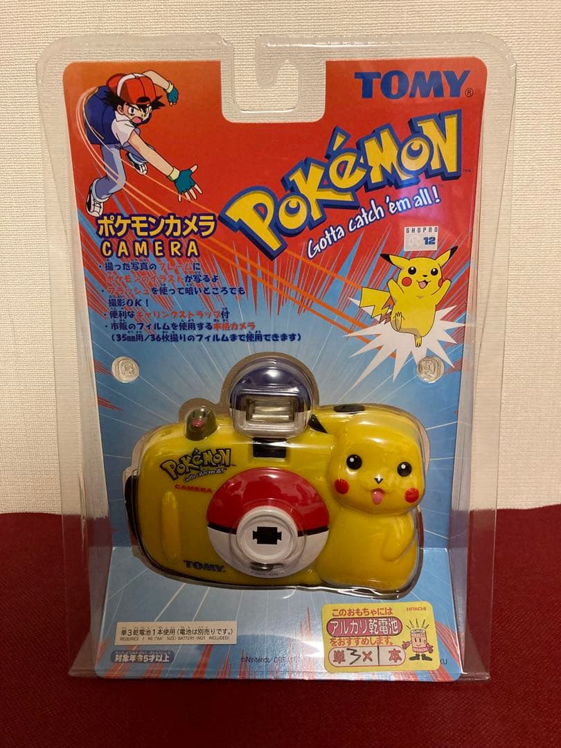 新品、超希少】ポケモンカメラ フィルムカメラ ポケモンUSA ピカチュウ