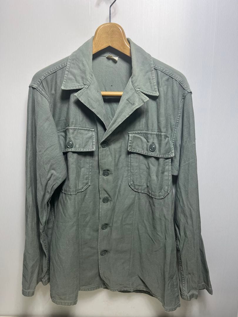 ミリタリーUSユーティリティOGシャツ MILITARY（ミリタリー） アメリカ軍 ユーティリティシャツ デッド