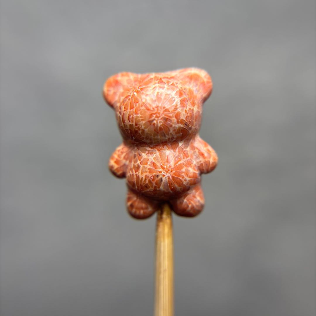 あずきちゃんフォッシルコーラル　クマパーツ　1-156 Work of Heart Bear-POP MART Zsiga x Care Bears Series Figure