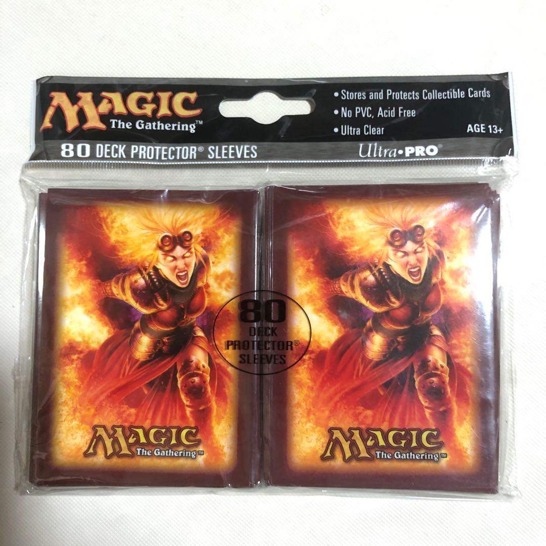 燃え立つチャンドラ mtg スリーブ サプライ マジック・ザ・ギャザリング Magic: The Gathering 30th