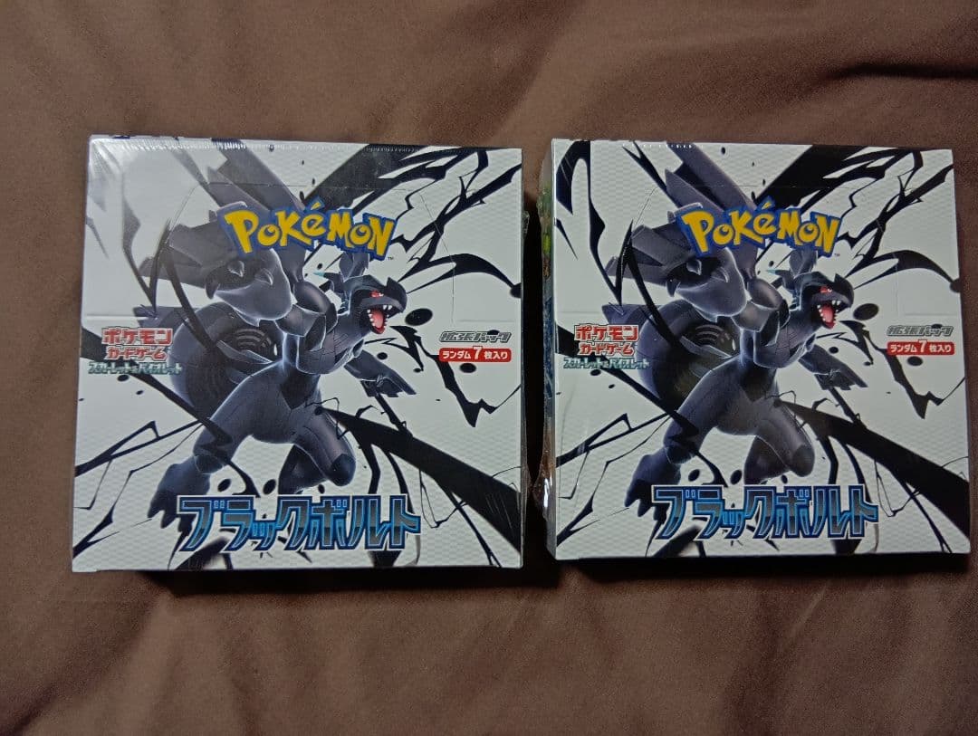 ポケモン ブラックボックス 2個セット 抽選販売】ポケモンカードゲーム スカーレット＆バイオレット 拡張