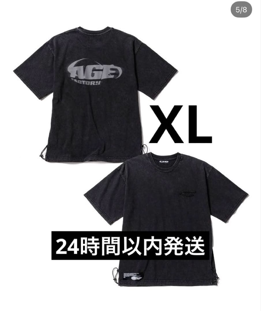 【新品未開封】Age Factory × CPGコラボ Tシャツ 黒 XL Age Factory x F-LAGSTUF-F 10th Tee @agefactory