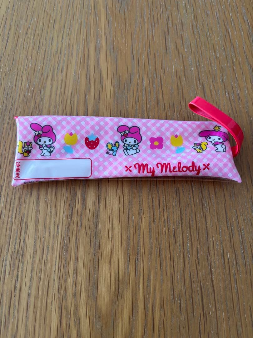 《レア物》未使用　1999 My Melody お弁当箱セット　平成レトロ