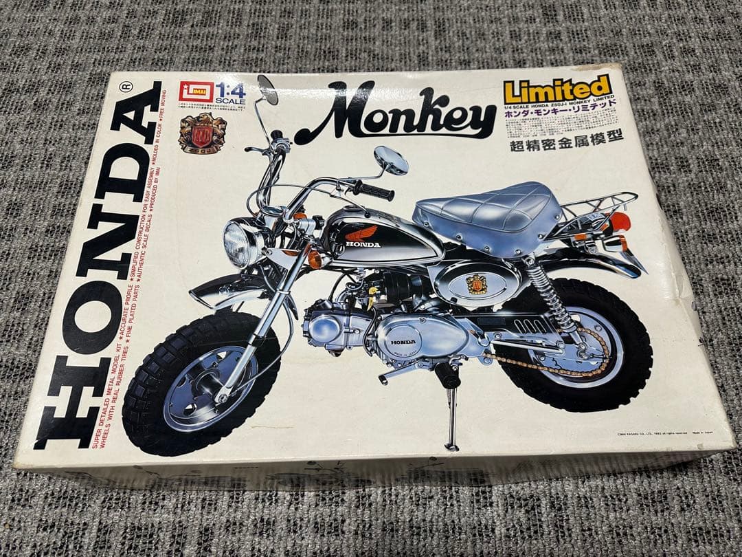 HONDA Monkey 1/4スケール 超精密金属模型 リミテッド イマイ Amazon.co.jp: 超精密金属模型 イマイ 1/4 モンキー ブラック