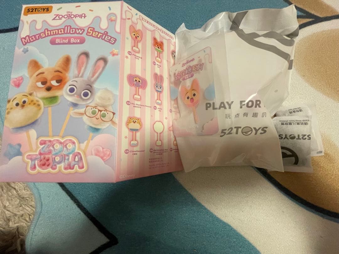 ズートピア マシュマロシリーズ フロッキー ブラインドボックス