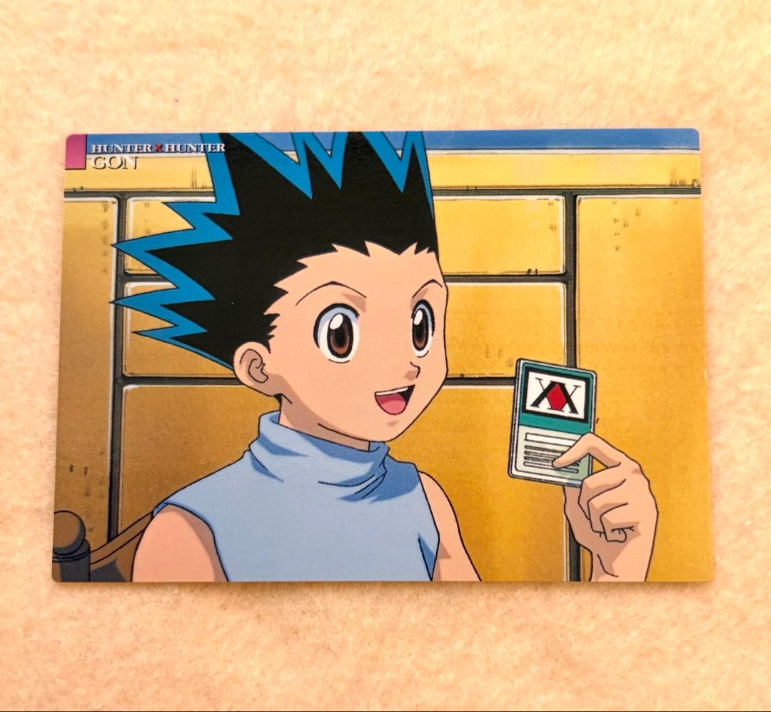 [25]HUNTER x HUNTER 旧ゴン カードダスマスターズ ハンターハンター カードダスマスターズ 旧アニメ ゴン、キルア