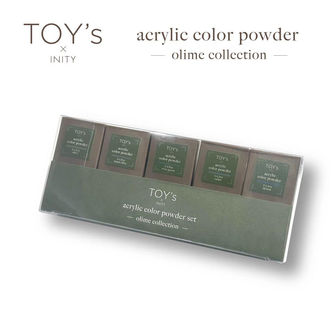 ジェルネイル・ネイルシール TOY's acrylic colorpowderolimecollection Amaily ネイルシール No.1-22 押し花 カラー | Nail Labo Online Shop