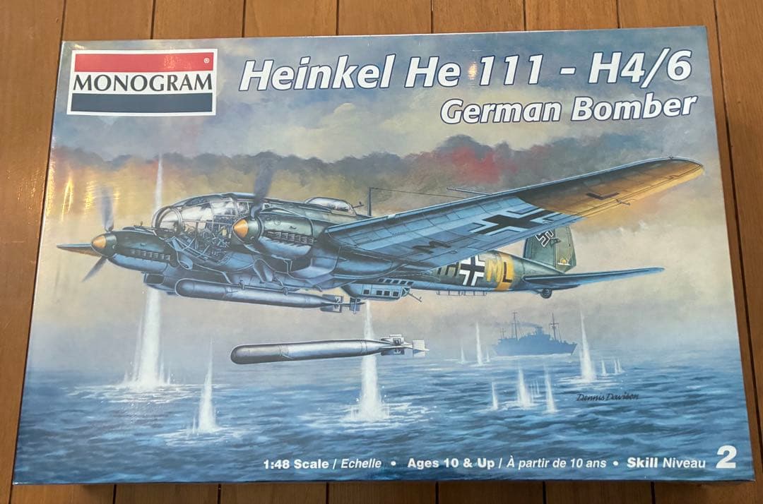 Heinkel He 111 - H4/6 ドイツ爆撃機 WWⅡ ドイツ爆撃機 ハインケル He111H-6 | 株式会社 ハセガワ