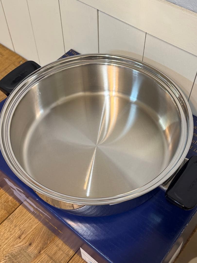 新品 ビタクラフト ヘキサプライ 両手鍋 4.0L NO.6126