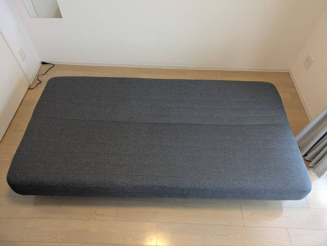 引っ越しのため最終値下げ）無印良品 リクライニングソファベッド（脚