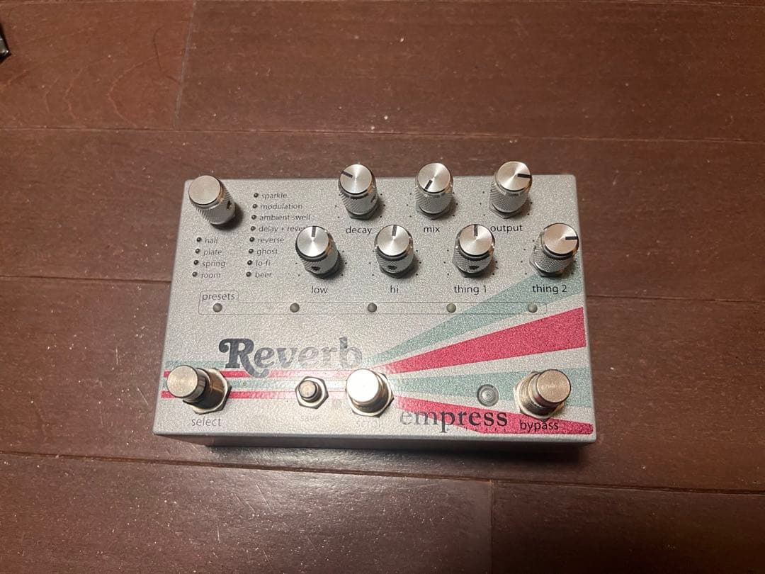 Empress Effects Reverb タイムセール Empress Effects Reverb｜ミュージックランドKEY