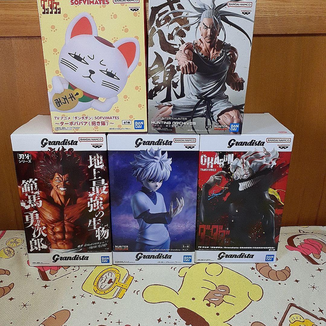 HUNTER×HUNTER ダンダダンまとめ売り 範馬勇次郎フィギュア5点セット