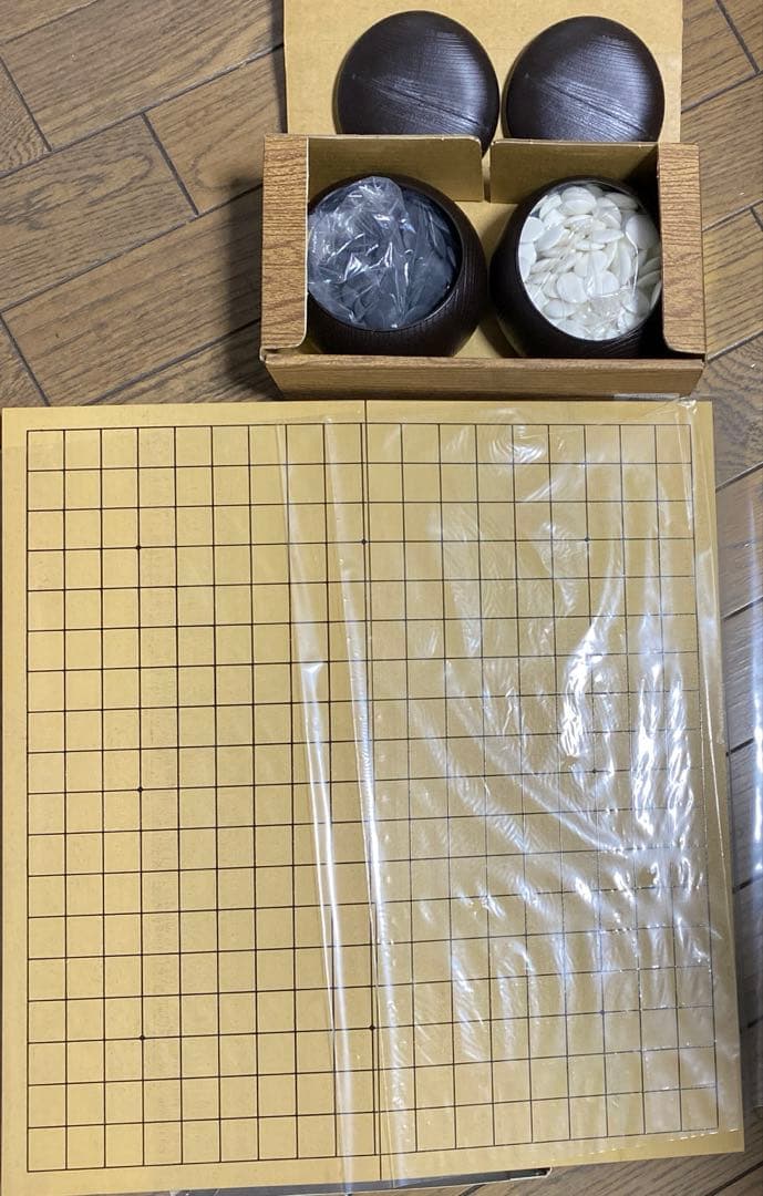 碁盤&碁石 数量限定特売品の蛤碁石セット 日向特製蛤碁石 22号 実用 (厚み6.3mm