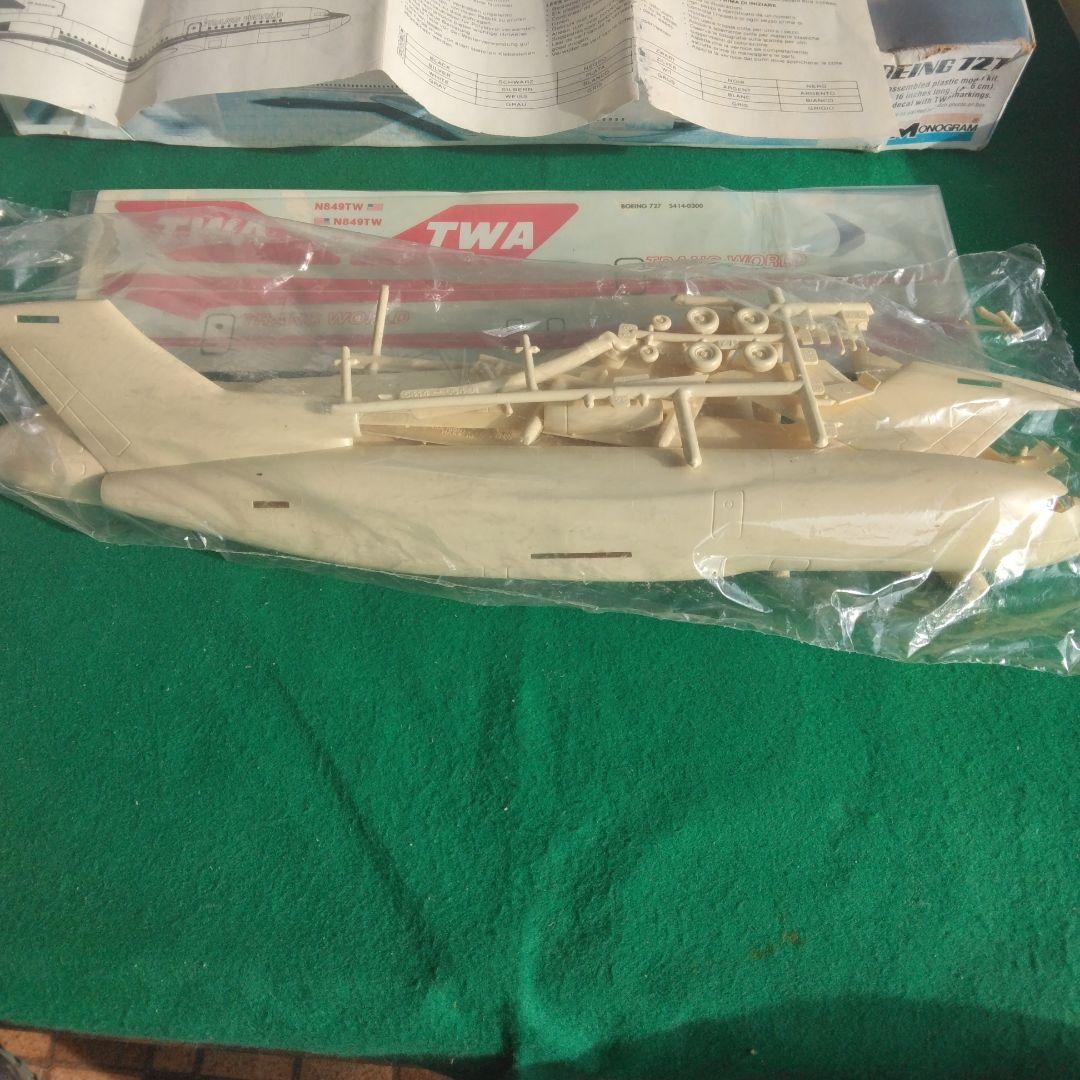 ボーイング727 1/98TWA,1/120 ルフトハンザ モノグラム未開封 - メルカリ