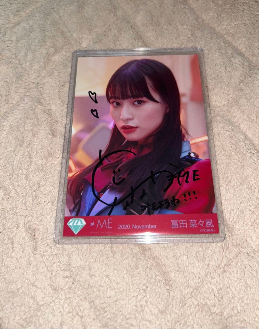 直筆サイン・コメあり】 ノイミー 冨田菜々風 生写真 ヨリ P.I.C. ≠ME