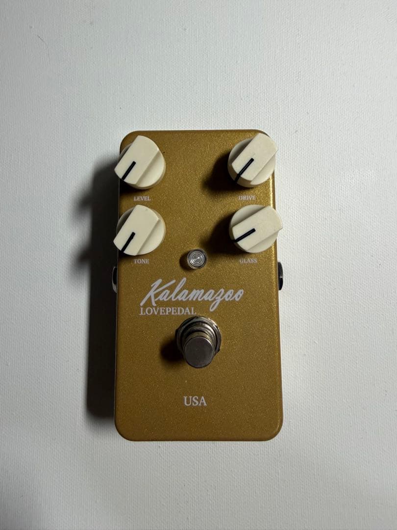 ギター Lovepedal Kalamazoo Gold Lovepedal Kalamazoo 'Gold' Overdrive Pedal - Billy Duffy