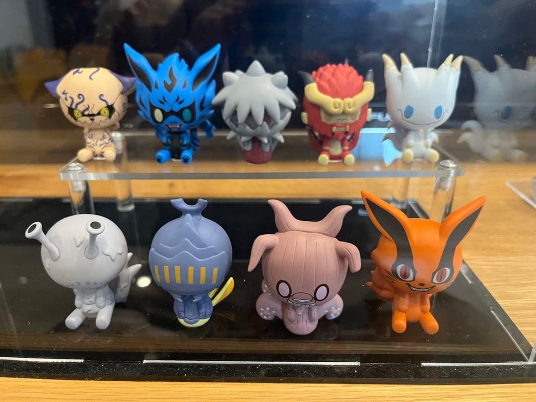 NARUTO一番くじ尾獣ちょこのっこ9体セット - メルカリ