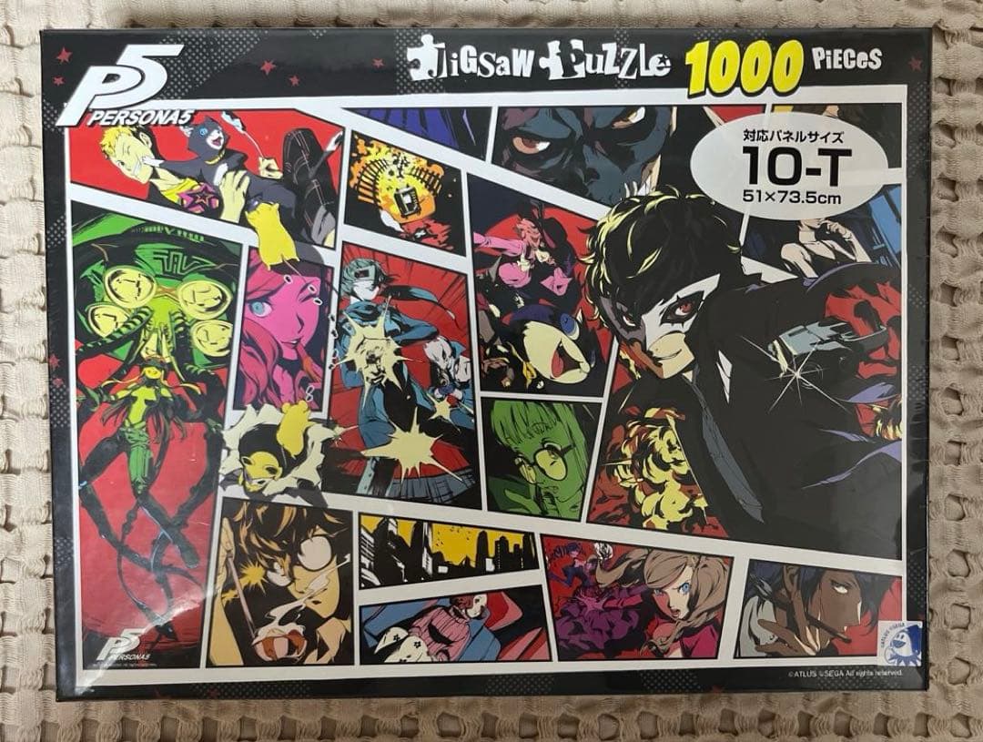 貴重　ペルソナ5 ジクソーパズル 1000ピース Amazon.co.jp: ジグソーパズル ペルソナ5 P5 パズル 1000ピース 木製