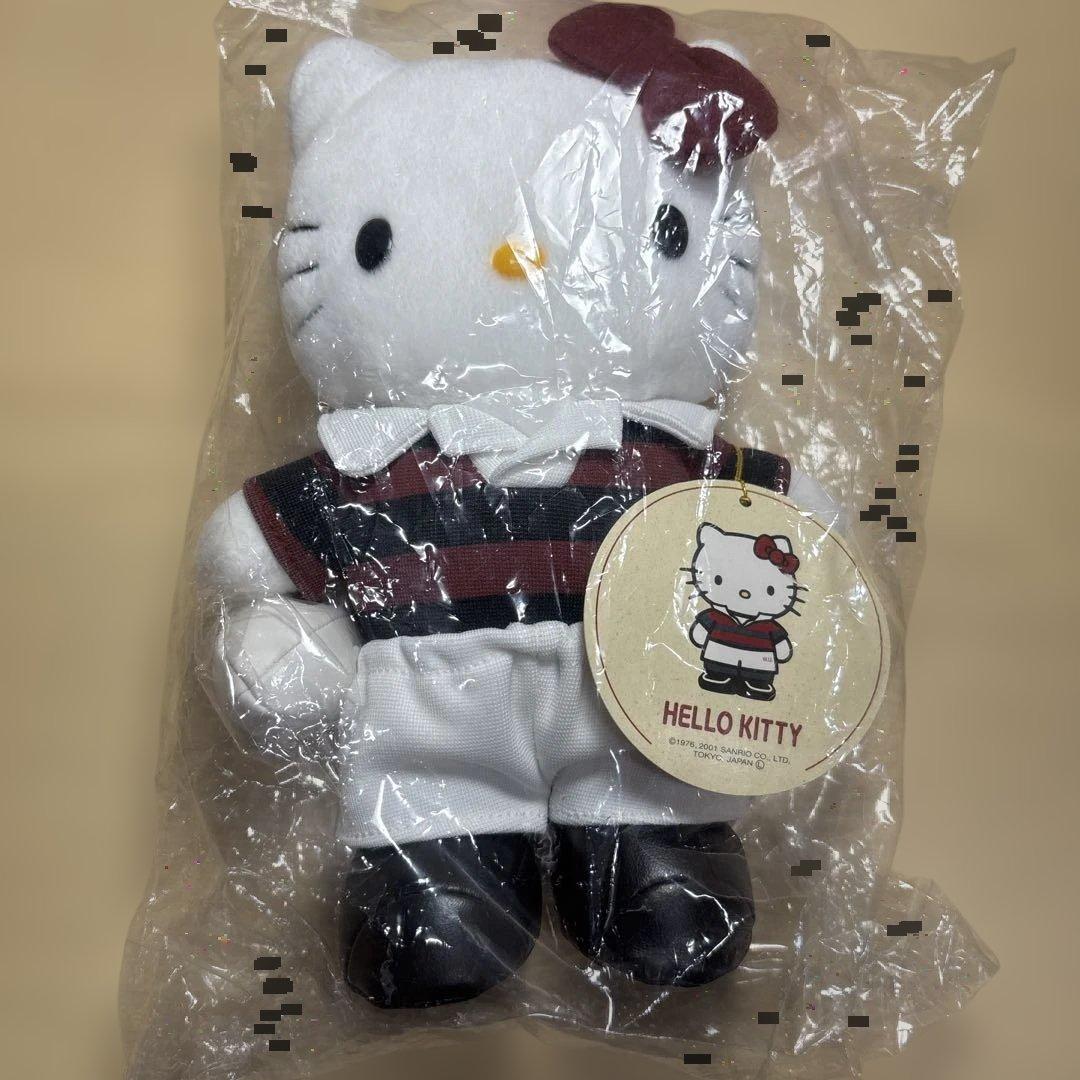 新品 Sanrio ハローキティ 早稲田大学ラグビー ぬいぐるみ - メルカリ