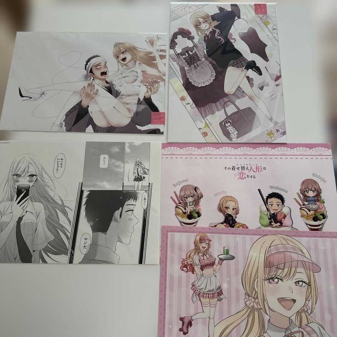 【新品】その着せ替え人形は恋をする 原画シート 3点セット 着せ恋展 複製原画 新品】その着せ替え人形は恋をする 原画シート 3点セット 着せ恋展