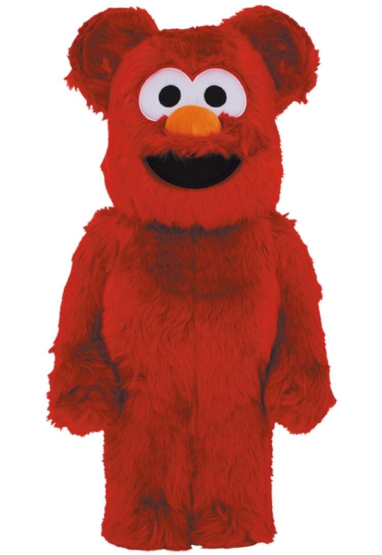 BE@RBRICK ELMO Costume Ver.2.0 1000％ Sesame Street Elmo v2 Costume 1000% Bearbrick red | eBay