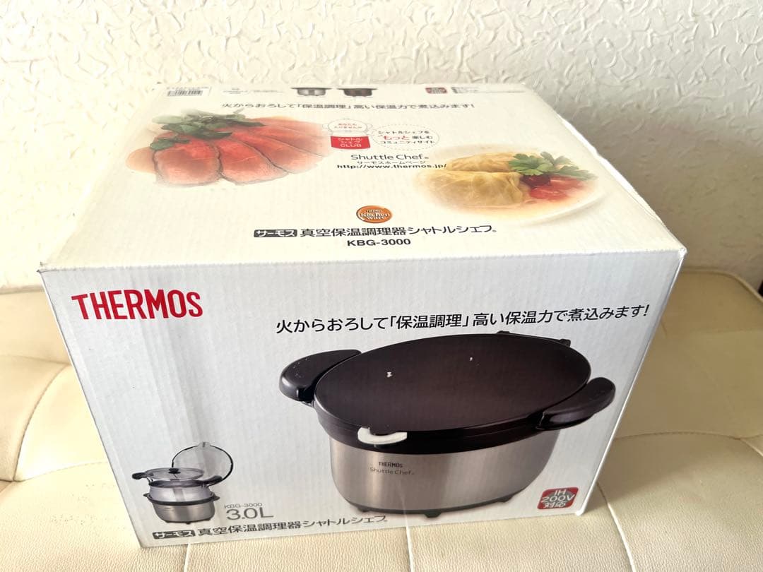 THERMOS Shuttle Chef KBG-3000 30クリアステンレス Amazon｜サーモス 真空保温調理器 シャトルシェフ 3.0L (3~5人用