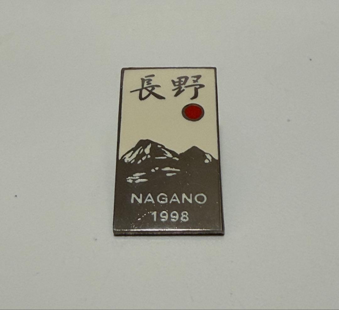 匿名配送料込☆1998年冬季長野オリンピック 他 ピンバッジ 4個セット