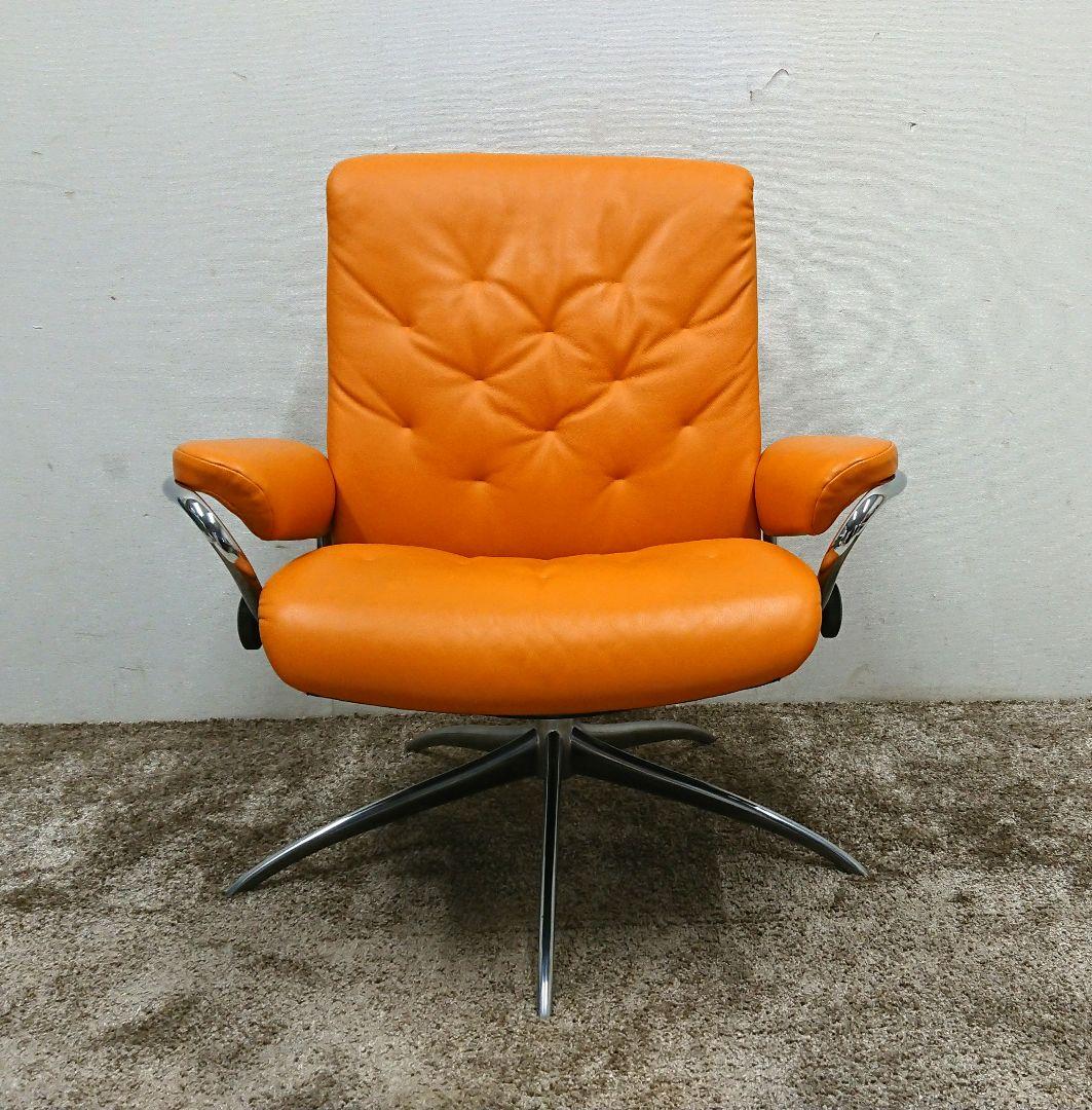 美品 EKONES Metro low メトロ リクライニング 回転 ソファ Ekornes】エコーネス Stressless ストレスレス Metro Low Back メトロ