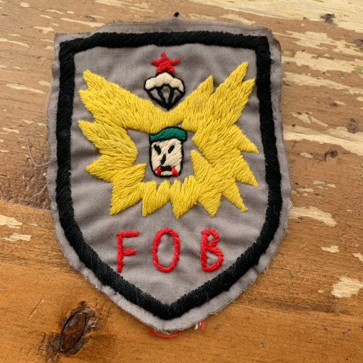 vintage 40s〜50s army skull ワッペン ベトナム戦争希少 Vintage skull patch - 東京 東高円寺 polkadot ポルカドット