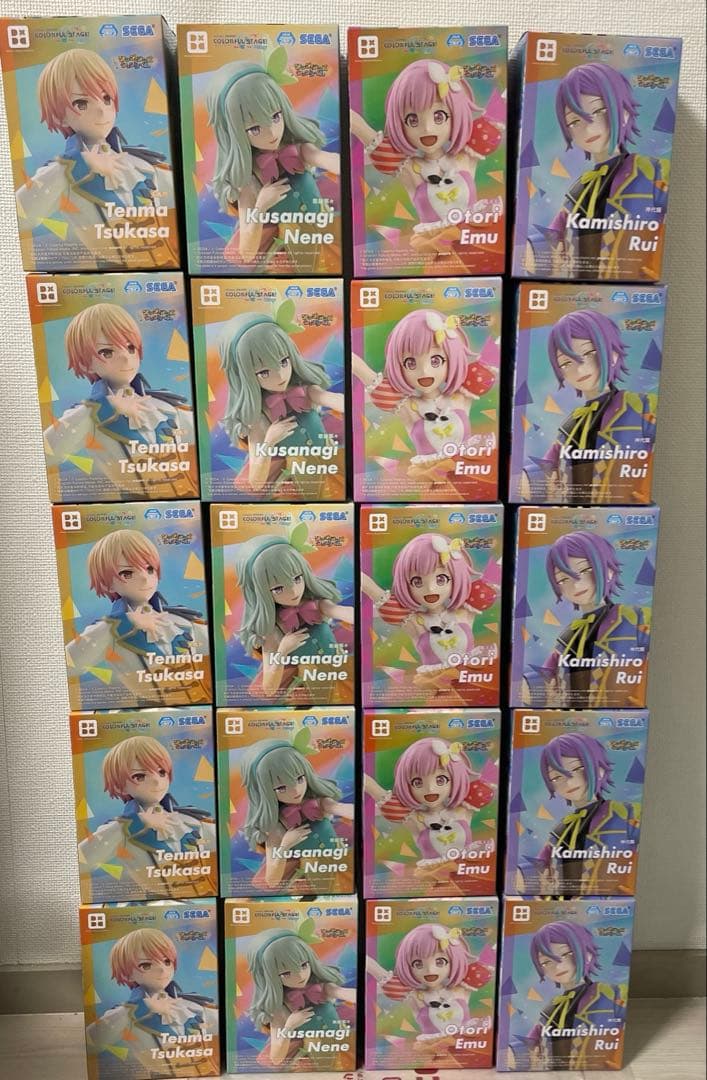 ワンダーランズ×ショウタイム フィギュア 4種5セット　プロジェクトセカイ プロジェクトセカイ カラフルステージ！feat. 初音ミク』から