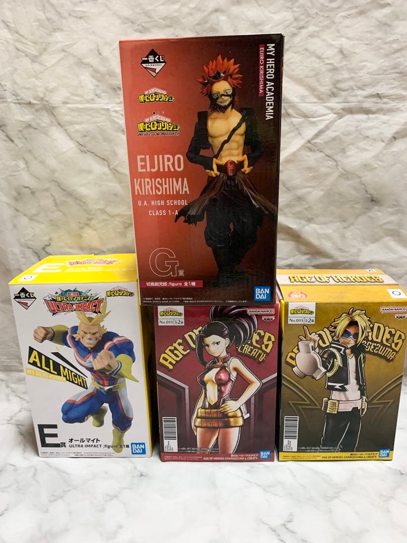 僕のヒーローアカデミア フィギュア 12体セット まとめ売り - メルカリ