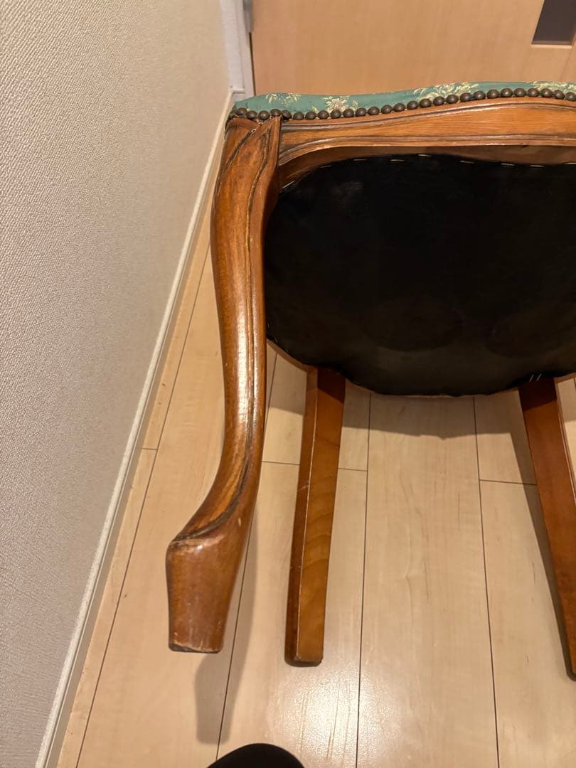 ダイニングチェア アンティーク調 ロココ ドレッサー 猫脚 在庫2