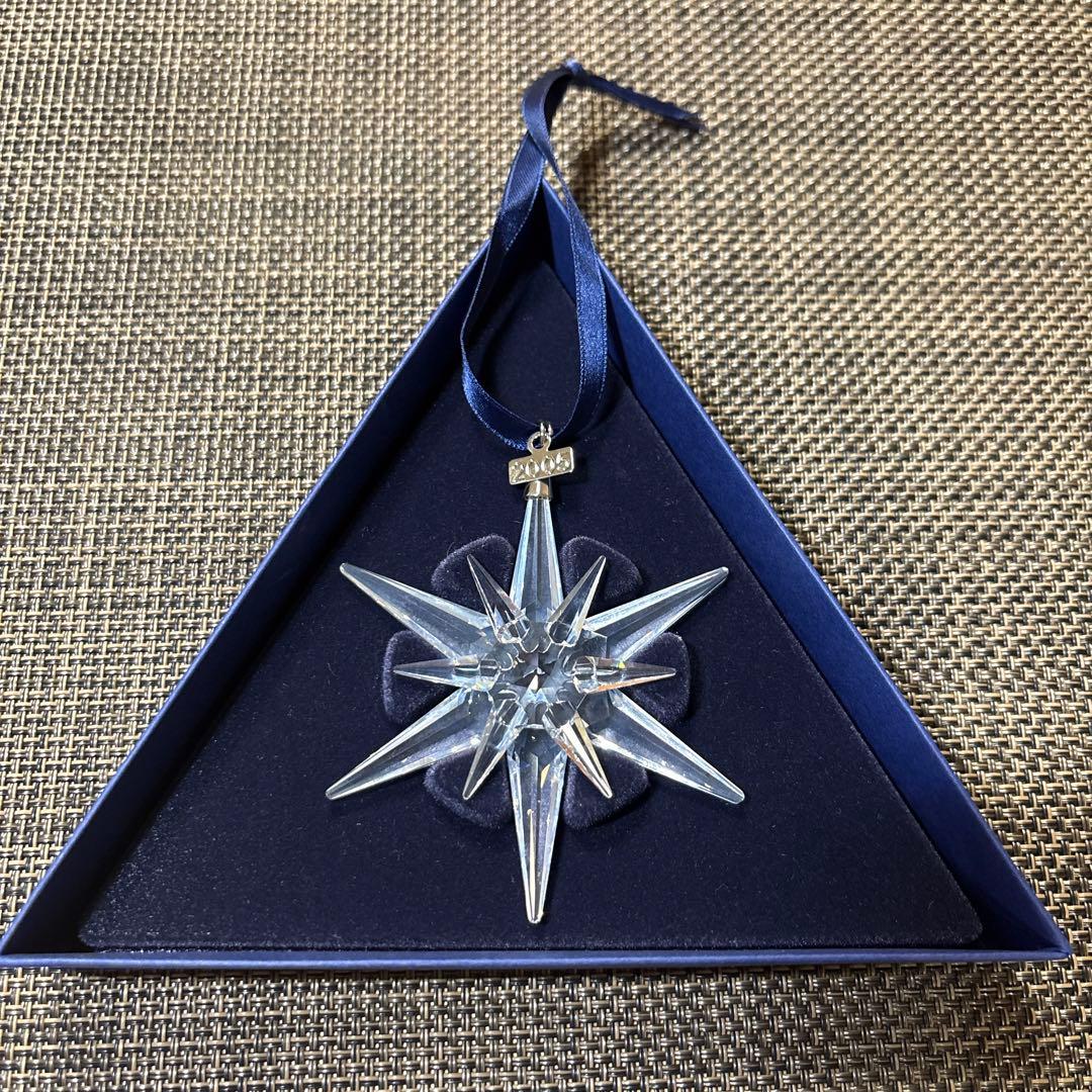 Swarovski クリスマスオーナメント 2005 楽天市場】スワロフスキー 2005年限定作品 スノーフレーク