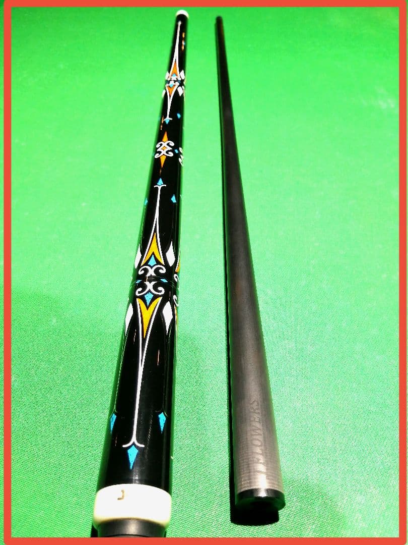 レ*ン様 ●美品使用少♫JFLOWERS (KONLLEM)カーボンキュー　デザ Amazon.co.jp: KONLLEN Jflowers JF20-21F ビリヤード カーボン