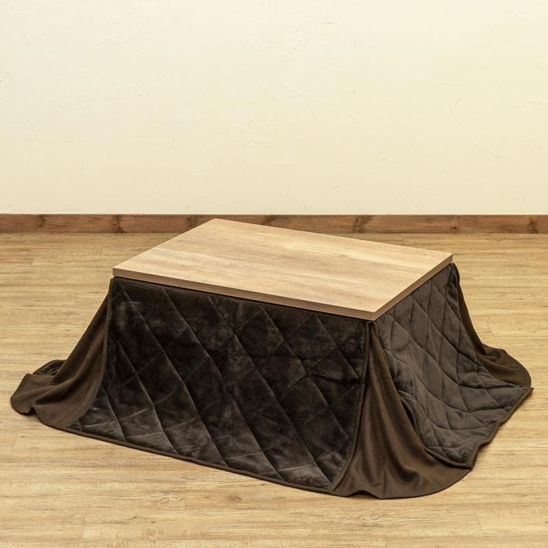 《新品・送料無料》ヴィンテージ柄コタツ　80×60　掛け布団セット