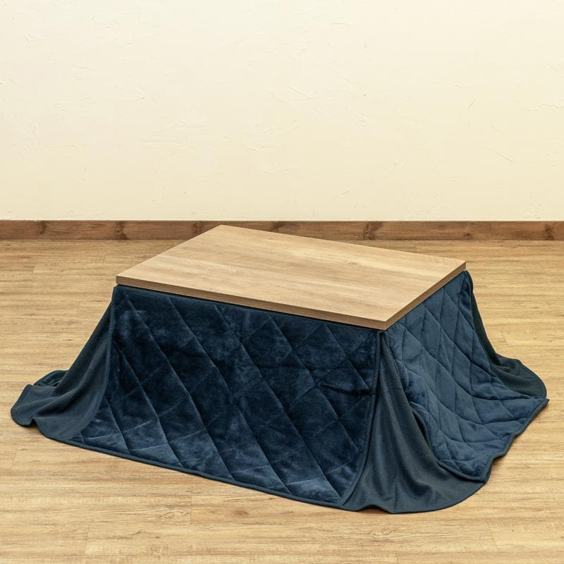 《新品・送料無料》ヴィンテージ柄コタツ　80×60　掛け布団セット