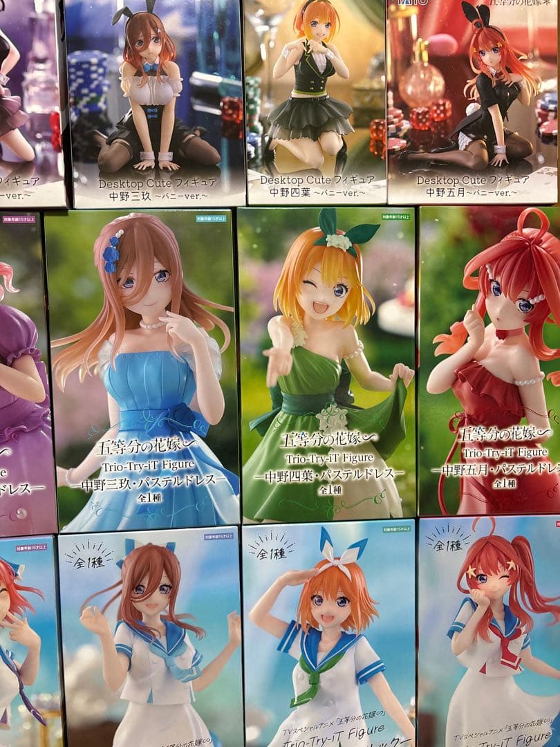 五等分の花嫁 フィギュア まとめ売り② 25体 - メルカリ