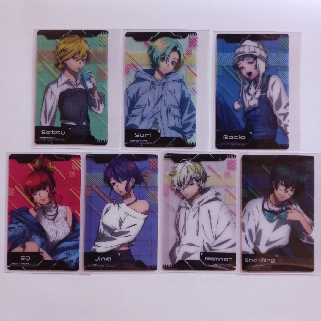 グノーシア ナムコ限定 クリアイラストシート ノーマル 全7種