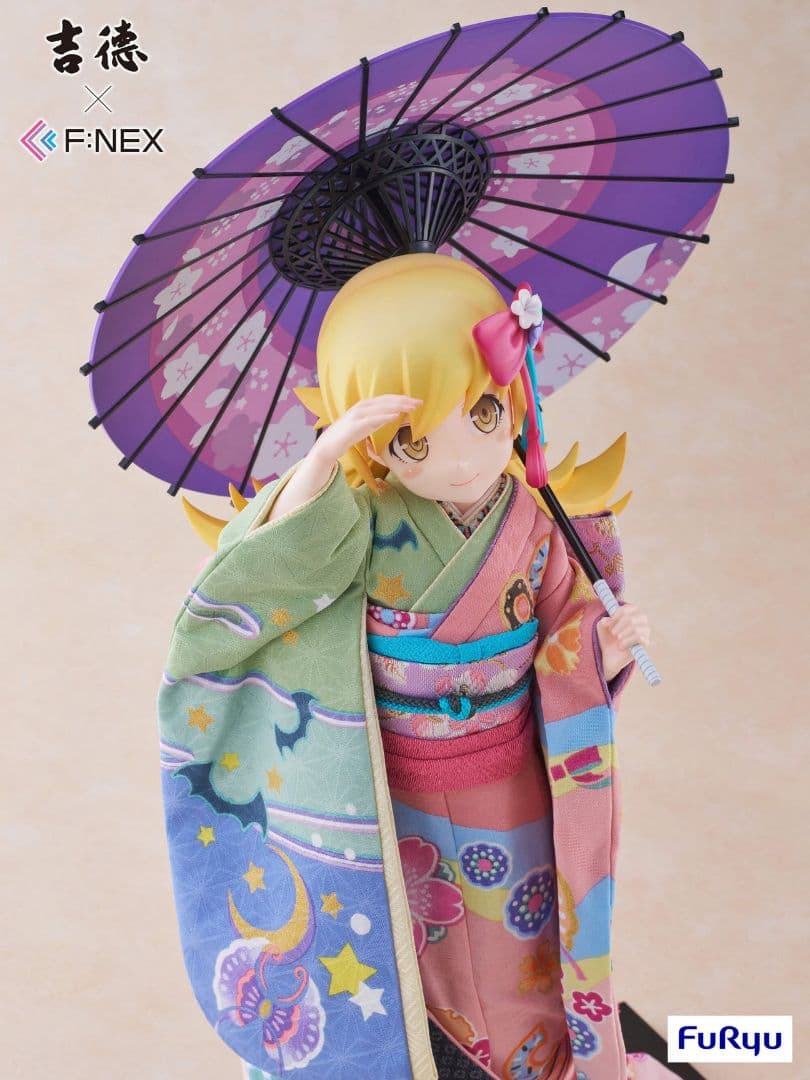 吉徳×F:NEX 忍野忍 -日本人形- 1/4スケールフィギュア