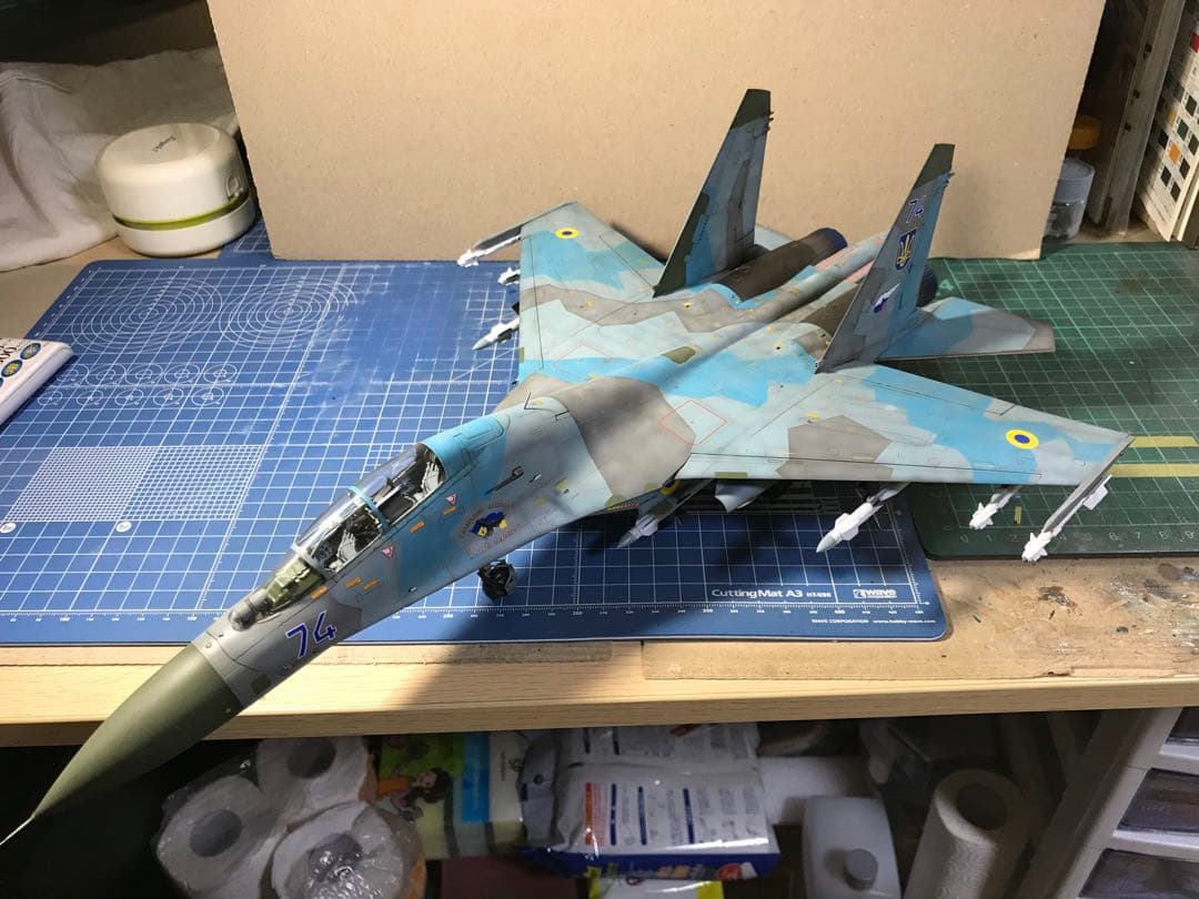 1/48 Su-27UB フランカーC 完成品 L4827 1/48 Su-27UB フランカーC – ピットロード