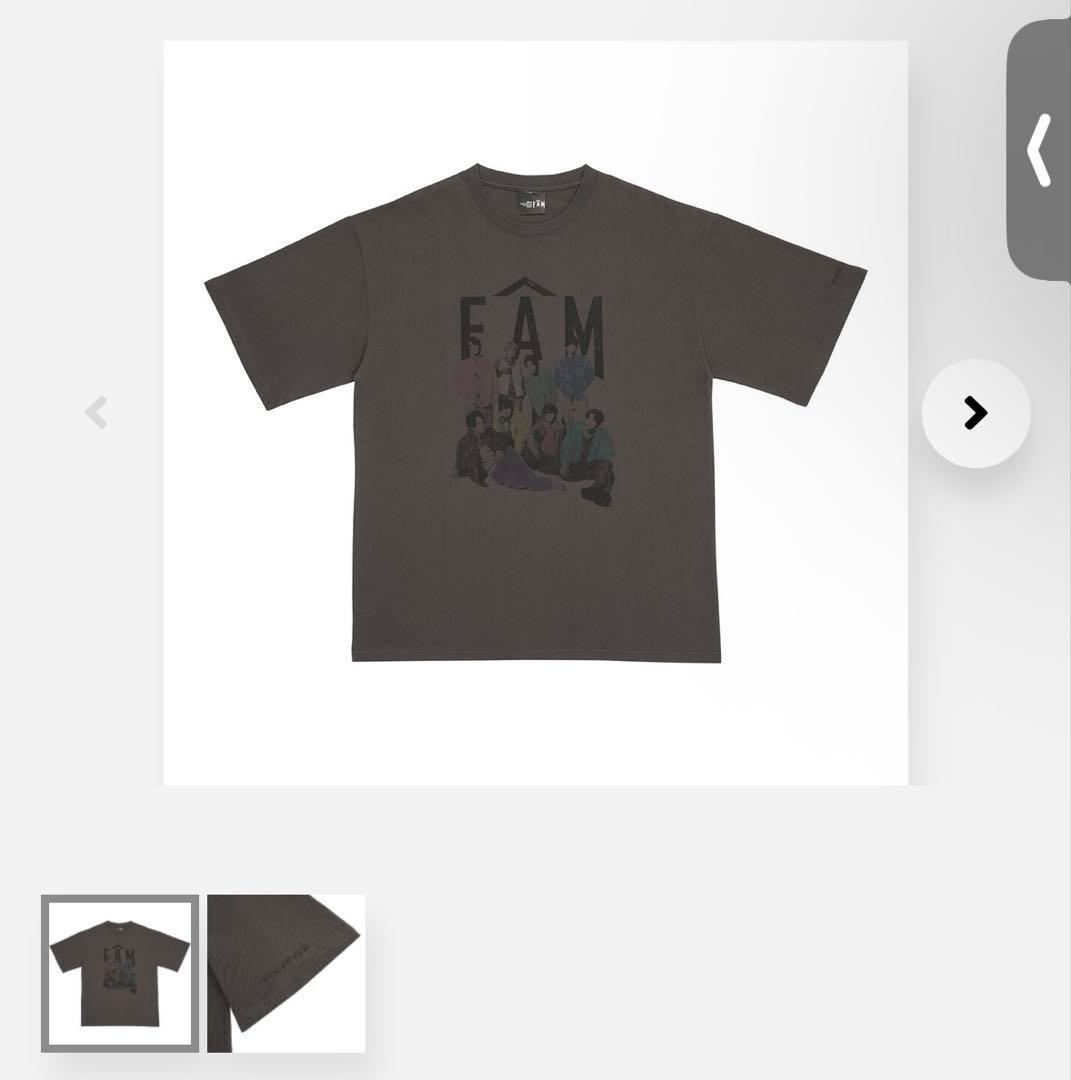タイムレス Timelesz FAM Tシャツ チャコールグレー - メルカリ