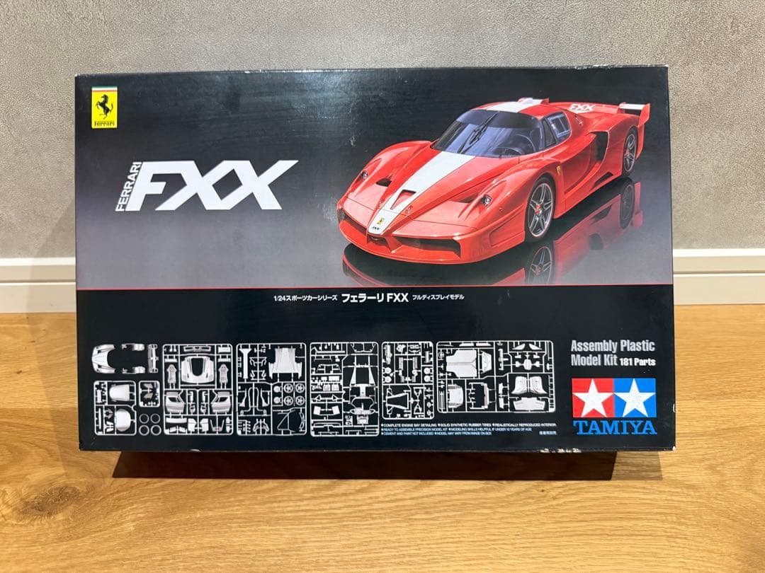 タミヤ 1/24 フェラーリ FXX フルディスプレイモデル フェラーリFXX (プラモデル) - ホビーサーチ カーモデル